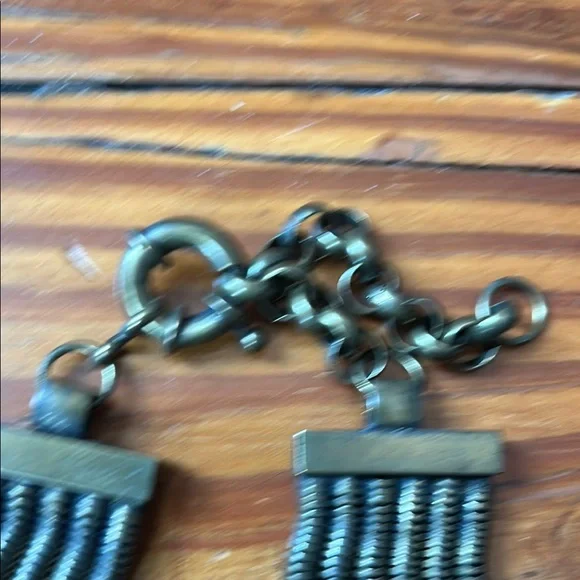 Vintage Auden Gold Tone Layered Necklace - Picture 9 of 12